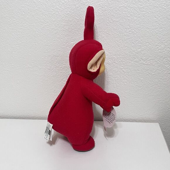 Vintage Playskool Teletubbies Talking 15" Po Red Plush Doll Toy Works 1998 - Picture 14 of 15